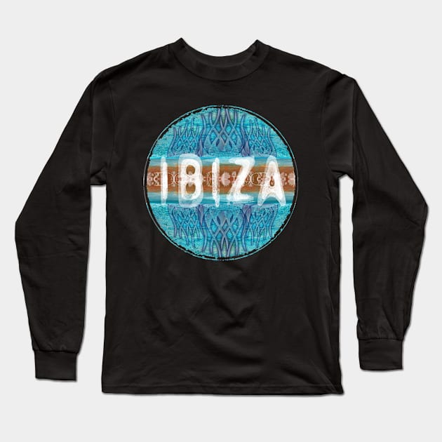 ibiza balearic Long Sleeve T-Shirt by Periartwork